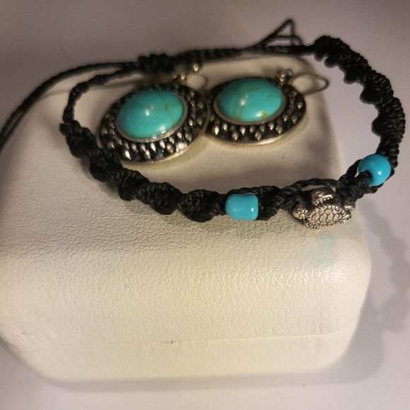 Turquoise & Turtle Set - Picture 2 of 15